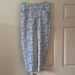 Lily Pulitzer Luxletic Flamingo Golf Pant SZ 10